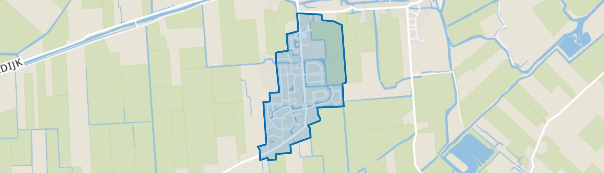 Midwoud Centrum, Midwoud map