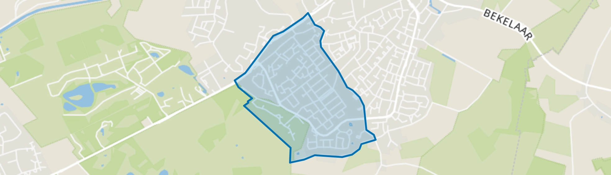 Kerkakkers, Mierlo map