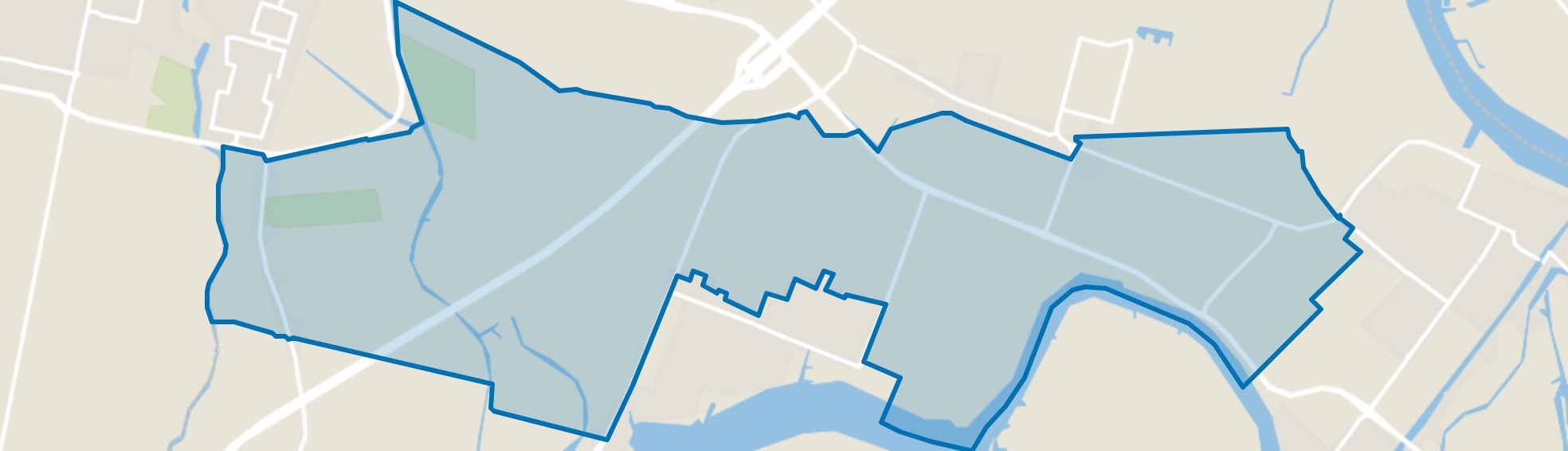 Mijnsheerenland Buitengebied, Mijnsheerenland map