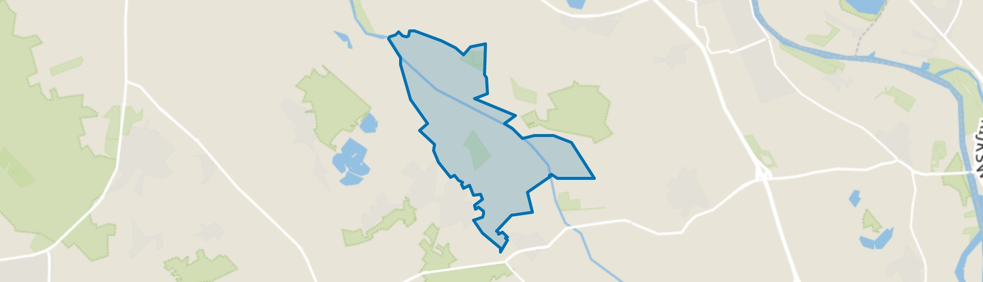 Achterdijk-Roijendijk buitengebied, Mill map