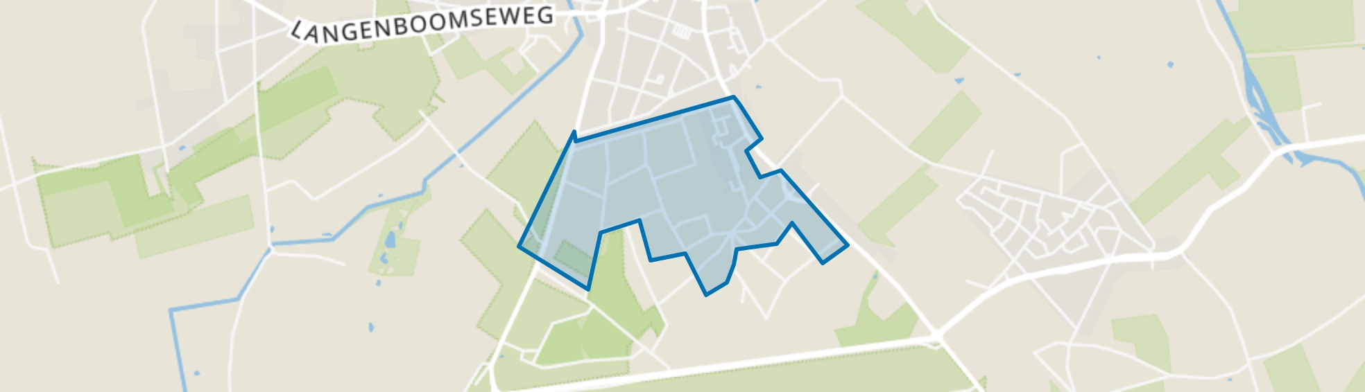 Bedrijventerrein Het Spoor, Mill map