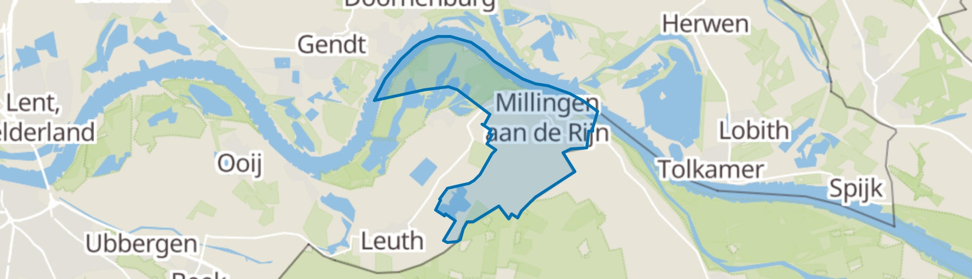 Millingen aan de Rijn map