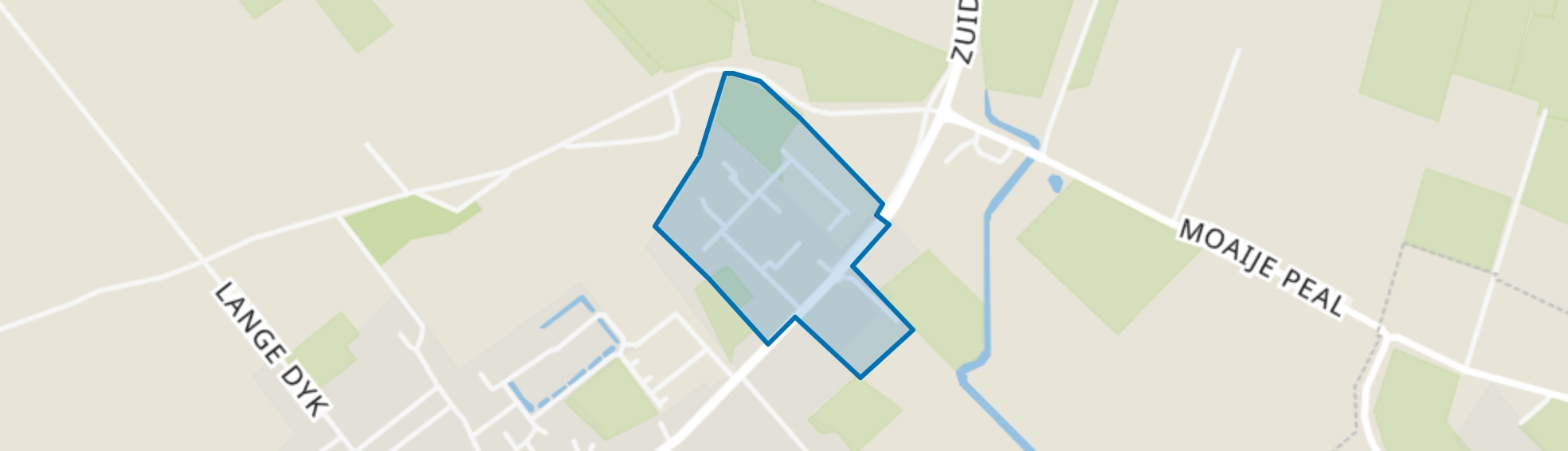 Minnertsga Bedrijventerrein Boskdykje, Minnertsga map