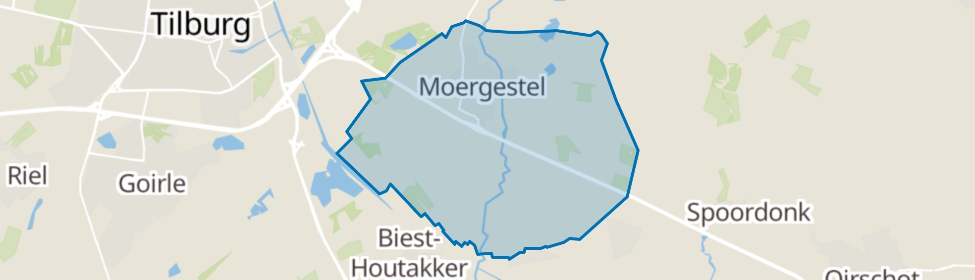 Moergestel map