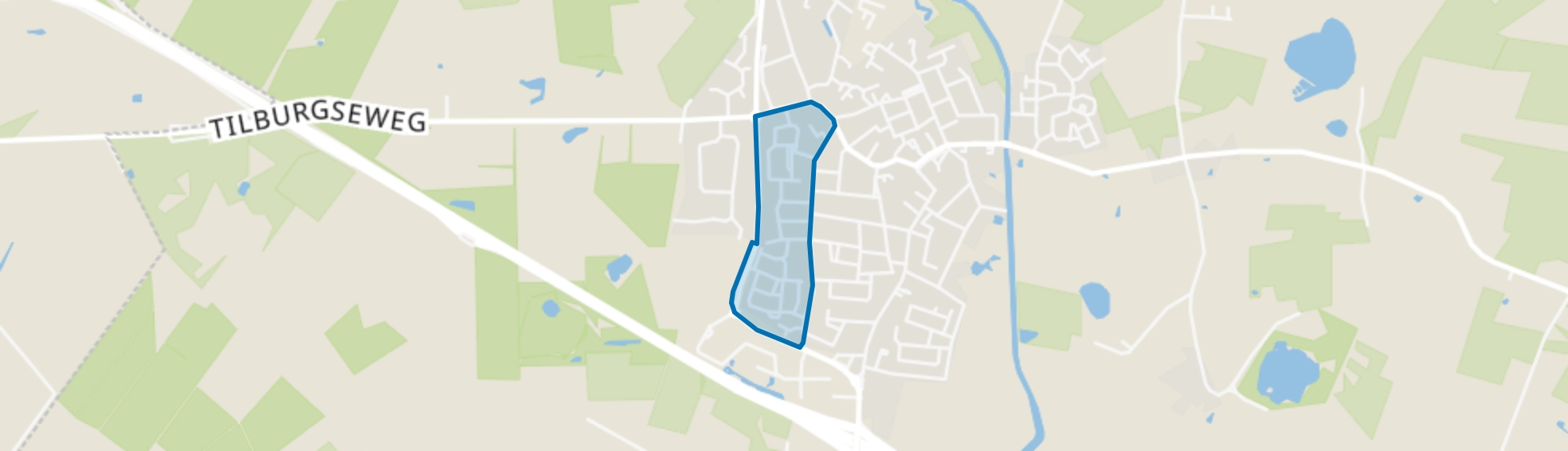 Omg. Klein Bungalowpark, Moergestel map