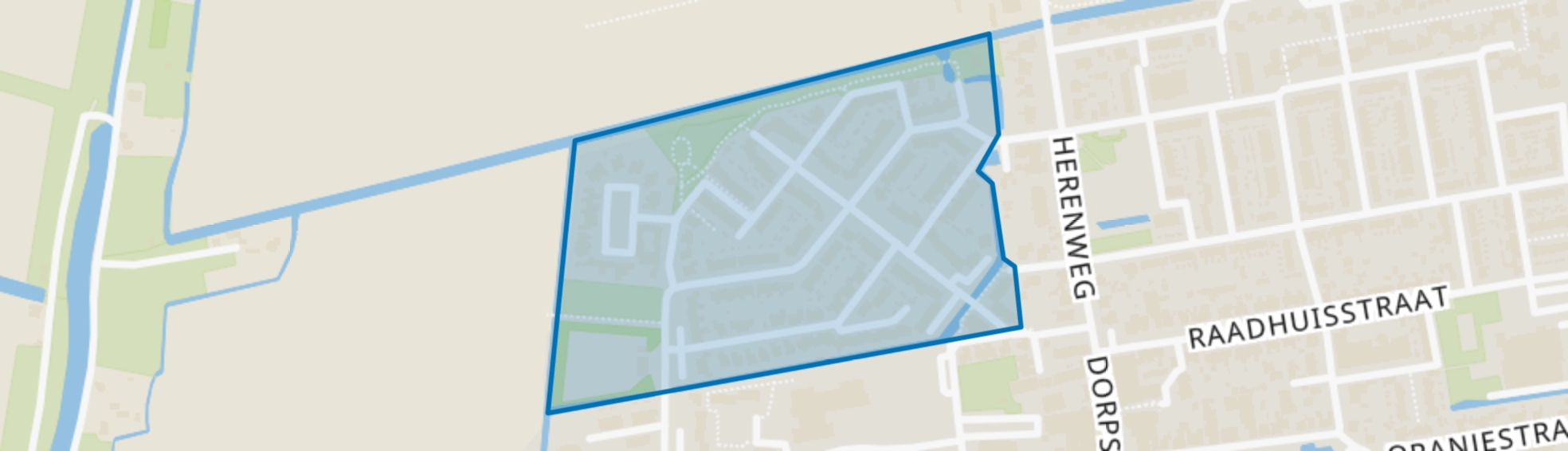 Moerkapelle-West, Moerkapelle map
