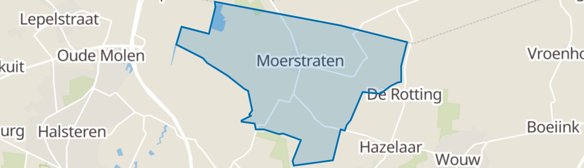 Moerstraten map