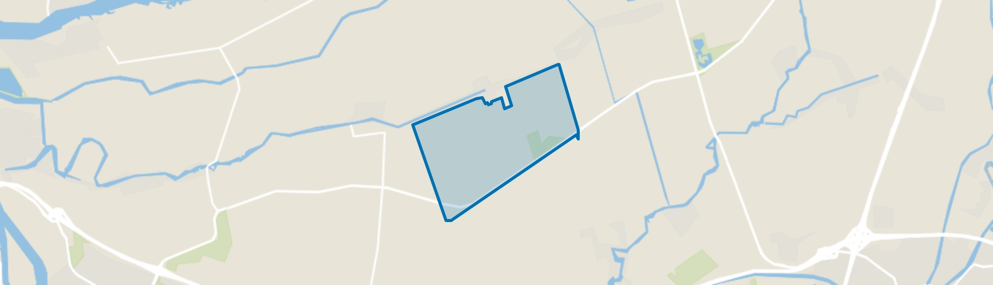 Molenaarsgraaf-Buitengebied, Molenaarsgraaf map