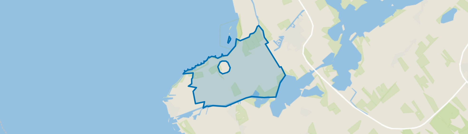 Verspreide huizen Molkwerum, Molkwerum map