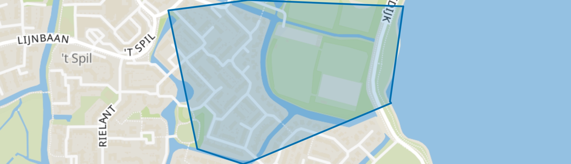 Binnengouw, Monnickendam map