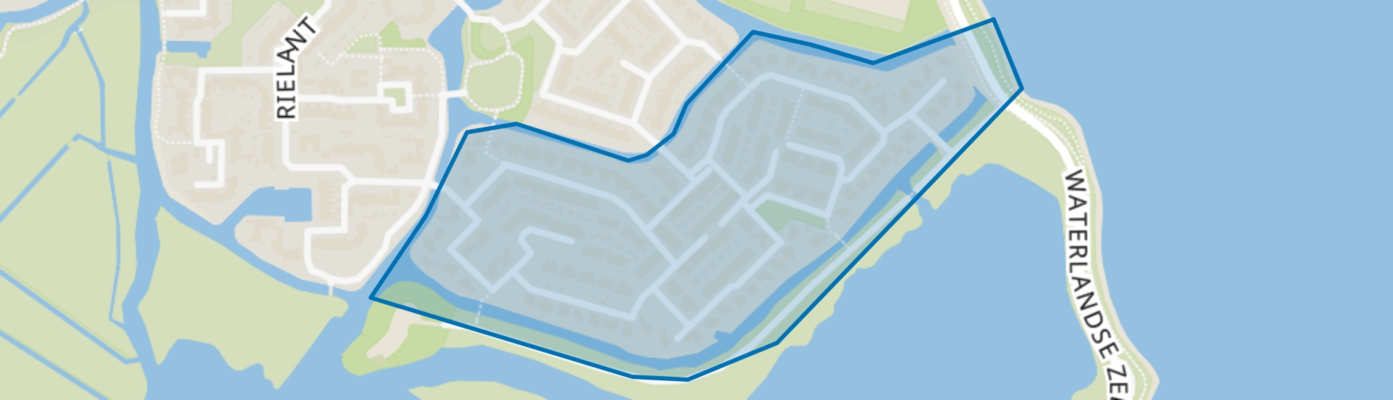 Buitengouw, Monnickendam map