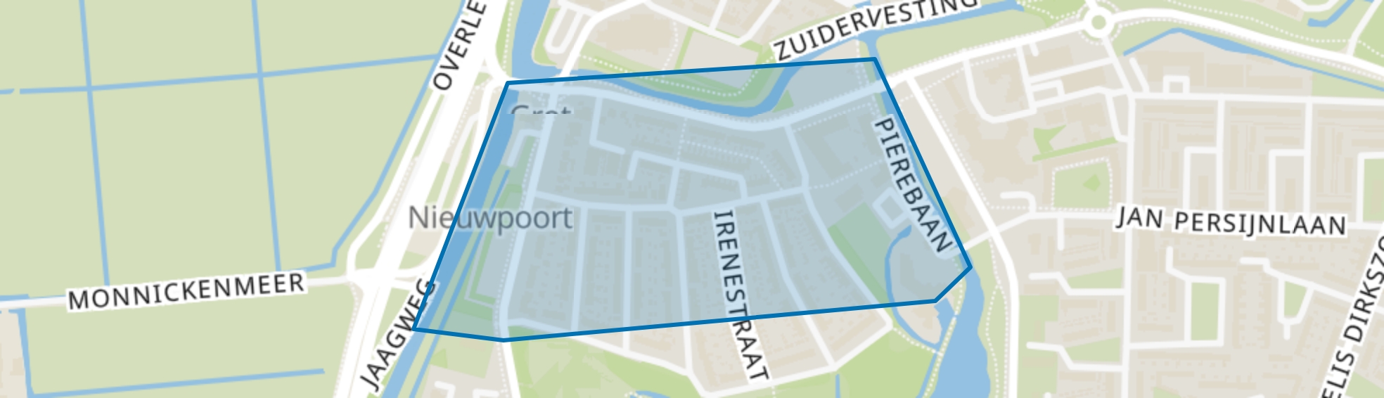 Oranjewijk, Monnickendam map