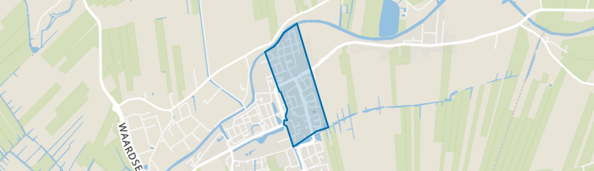 Tabakshof en Heeswijk (gedeeltelijk), Montfoort map