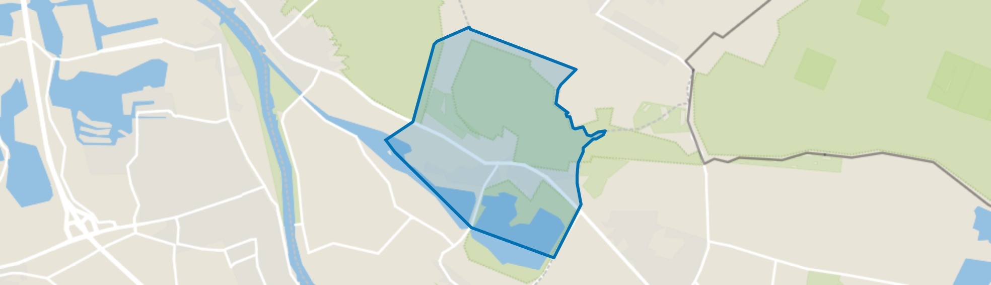 Riethorst-Plasmolen, Mook map