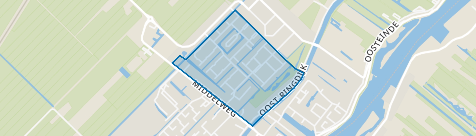 Dorp Noord, Moordrecht map