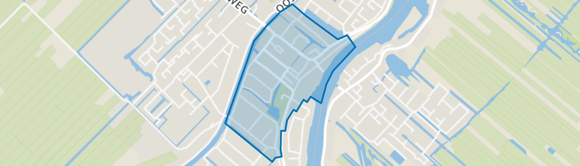 Kern Moordrecht, Moordrecht map