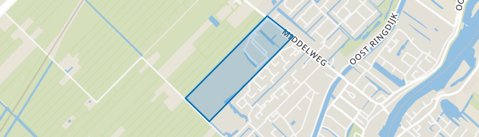 Vijfakkers-Noord, Moordrecht map