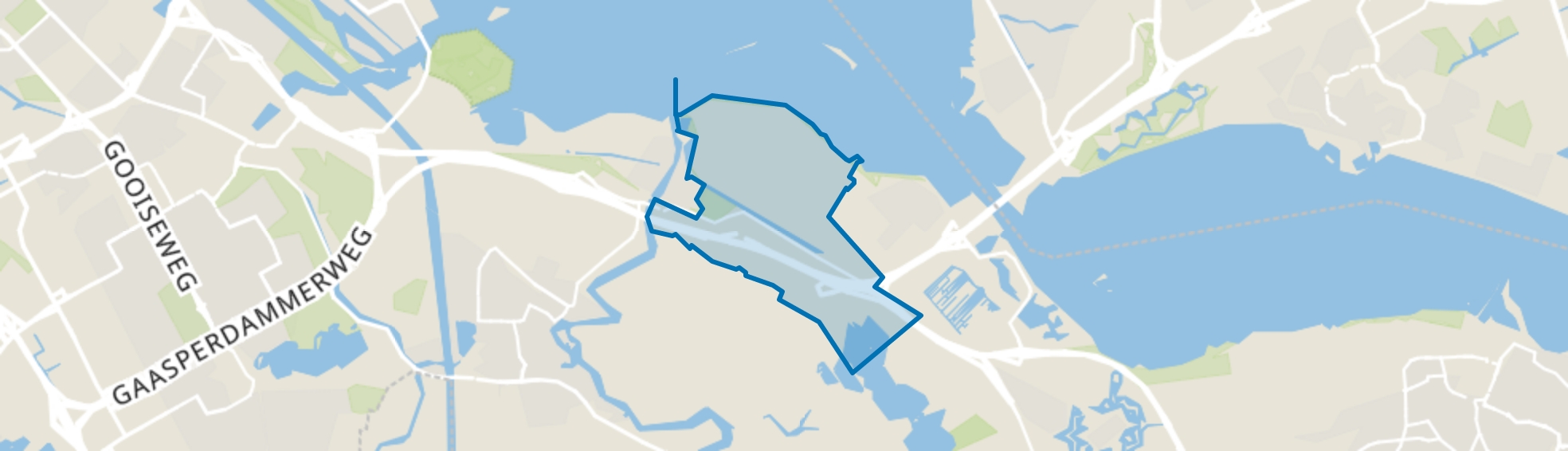 Noordpolder, Muiden map