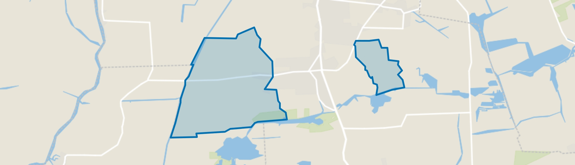 Verspreide huizen Gytsjerk, Mûnein map