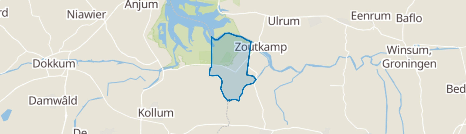 Munnekezijl map