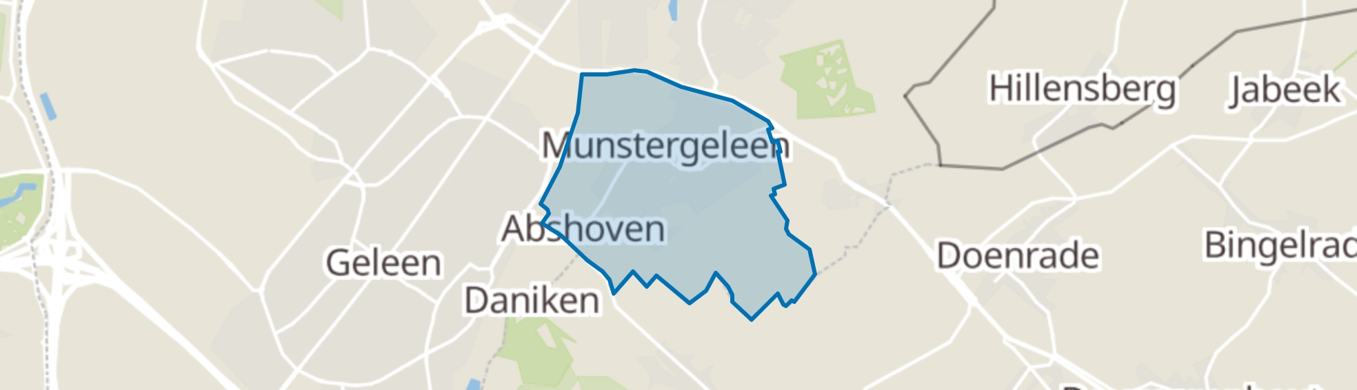 Munstergeleen map