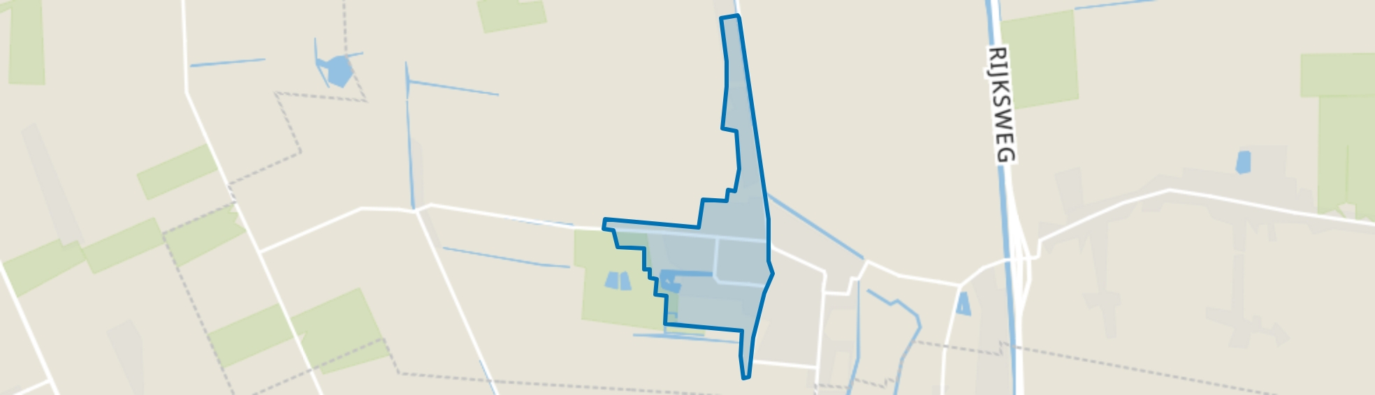 Muntendam-west, Muntendam map