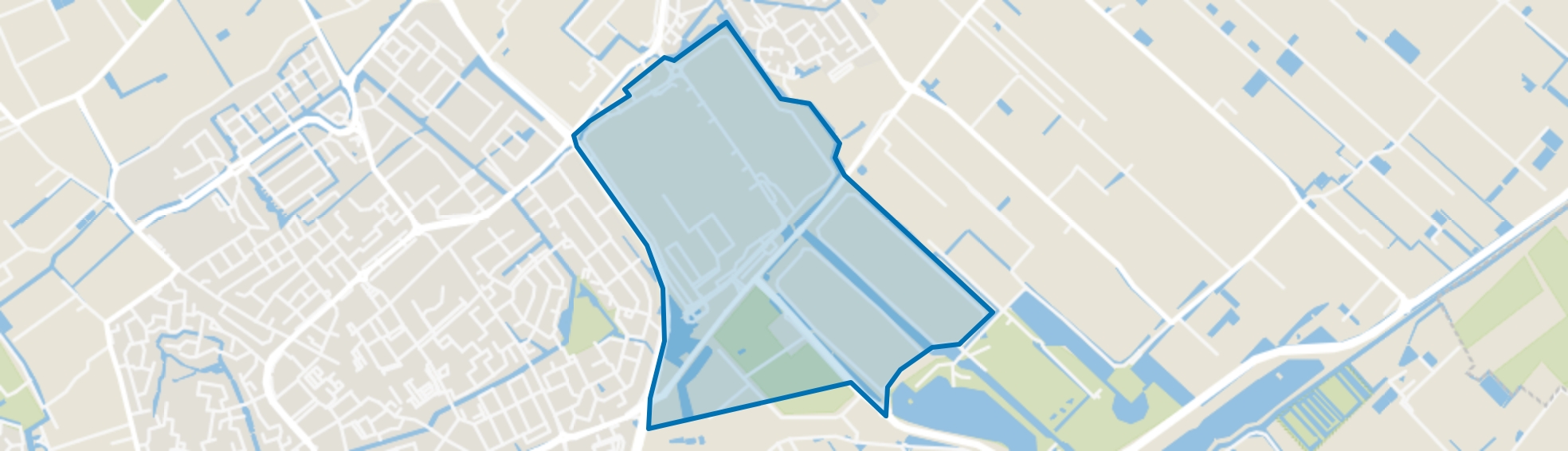 Bedrijventerrein Bloemenveiling, Naaldwijk map