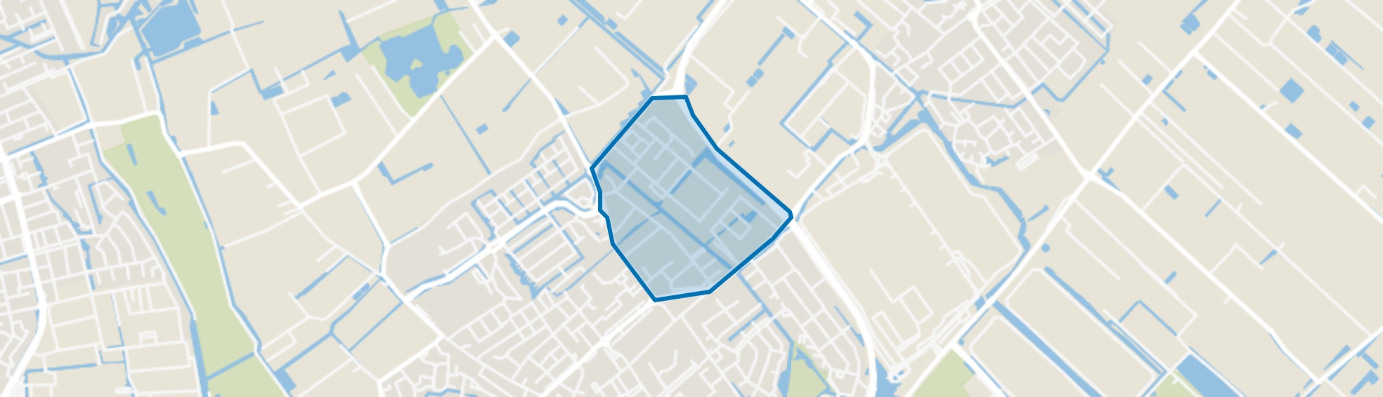 Bedrijventerrein De Woerd, Naaldwijk map