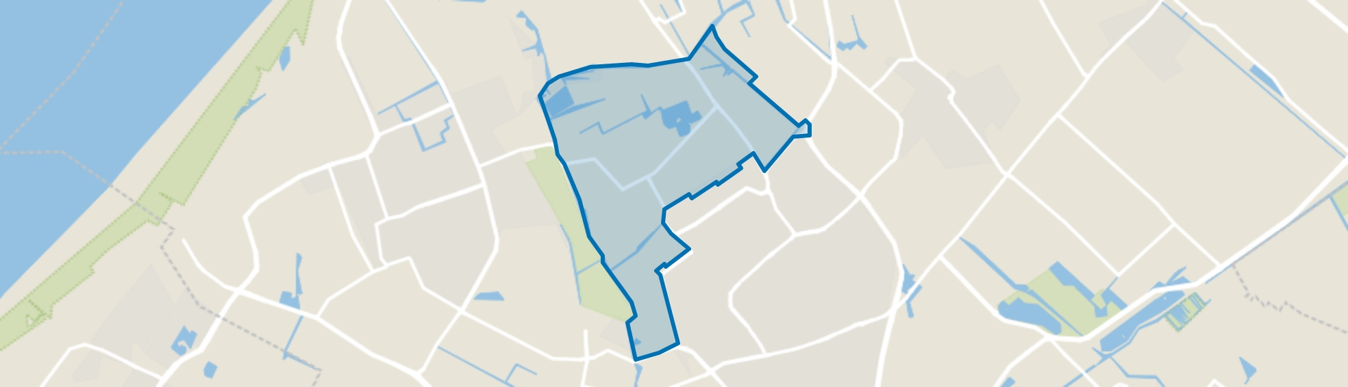 Buitengebied 2 Naaldwijk, Naaldwijk map