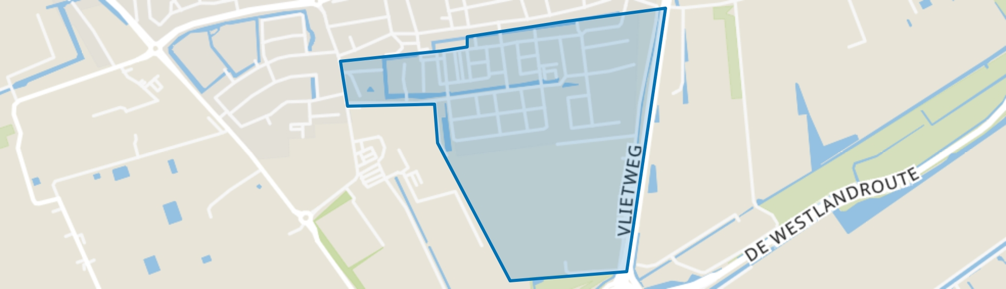 Hoogeland Oost, Naaldwijk map