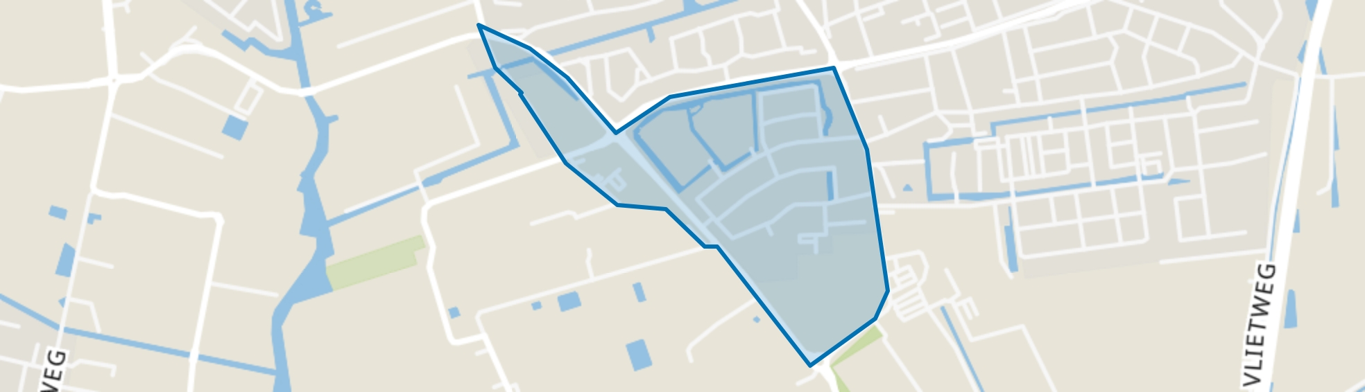 Hoogeland West, Naaldwijk map