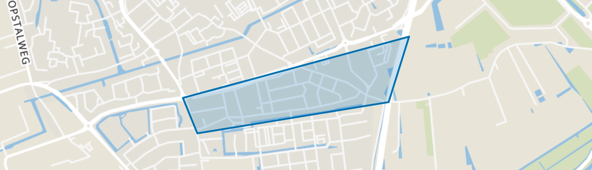 Kruisbroek, Naaldwijk map