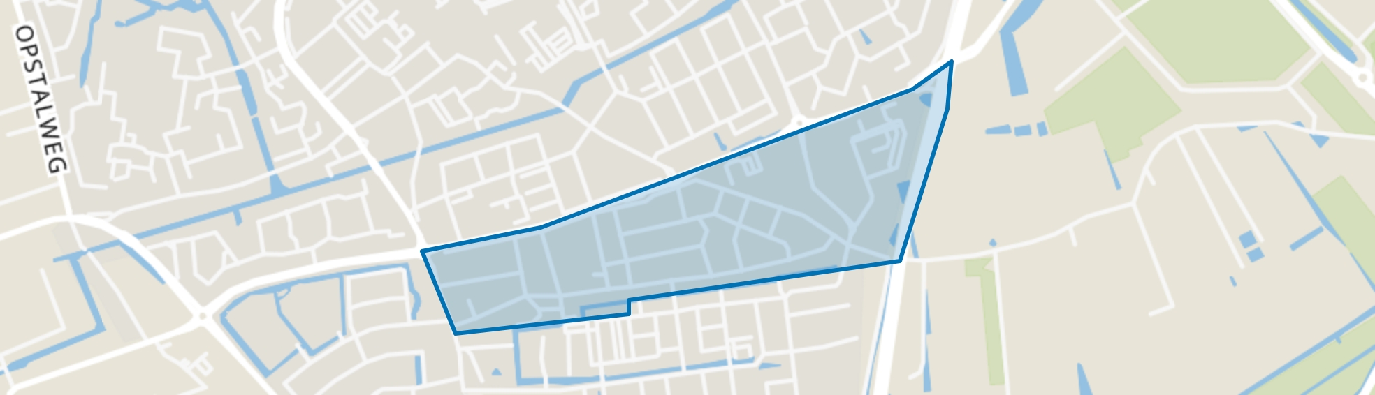 Kruisbroek, Naaldwijk map