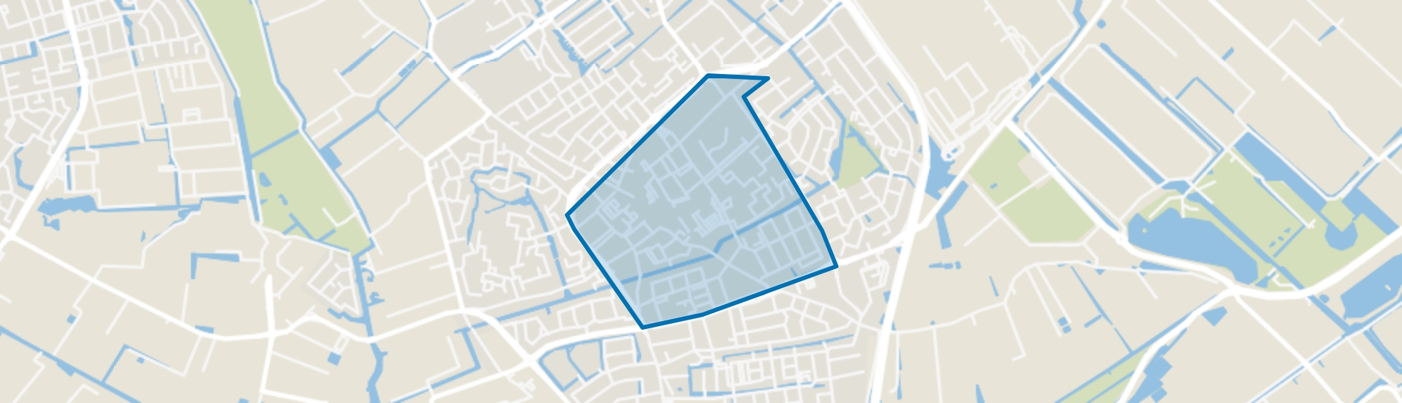 Naaldwijk Centrumgebied, Naaldwijk map