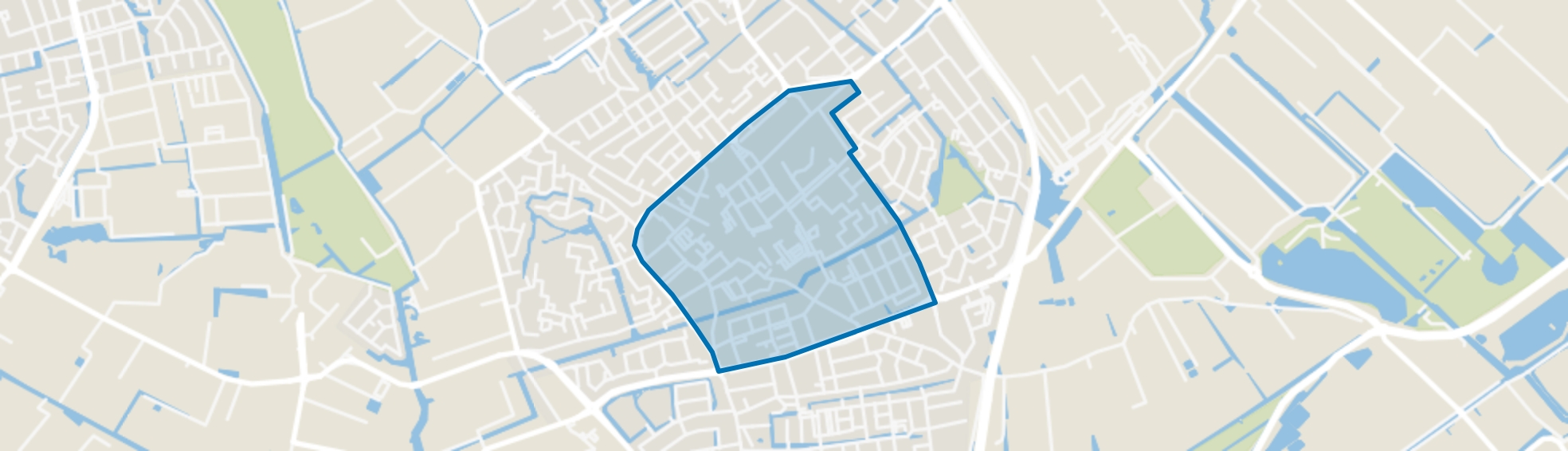 Naaldwijk Centrumgebied, Naaldwijk map