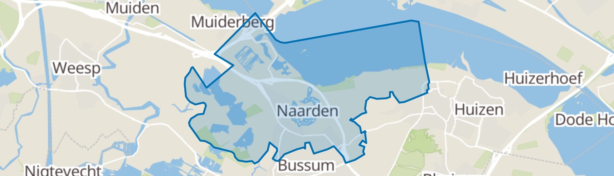 Naarden map