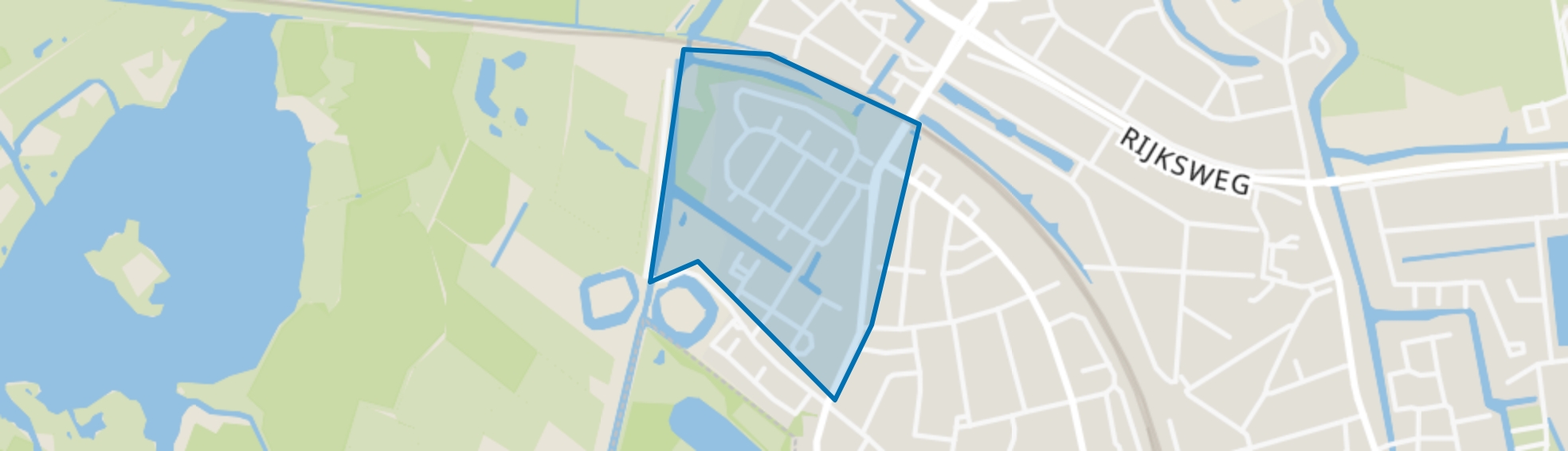 De Fortlanden, Naarden map