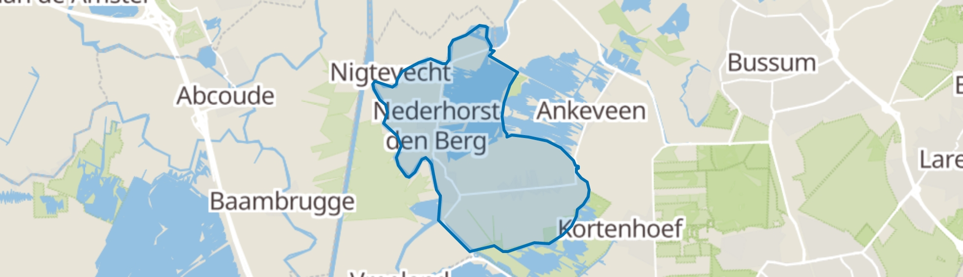 Nederhorst den Berg map