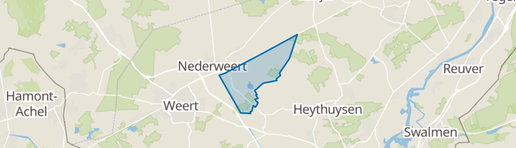 Nederweert-Eind map