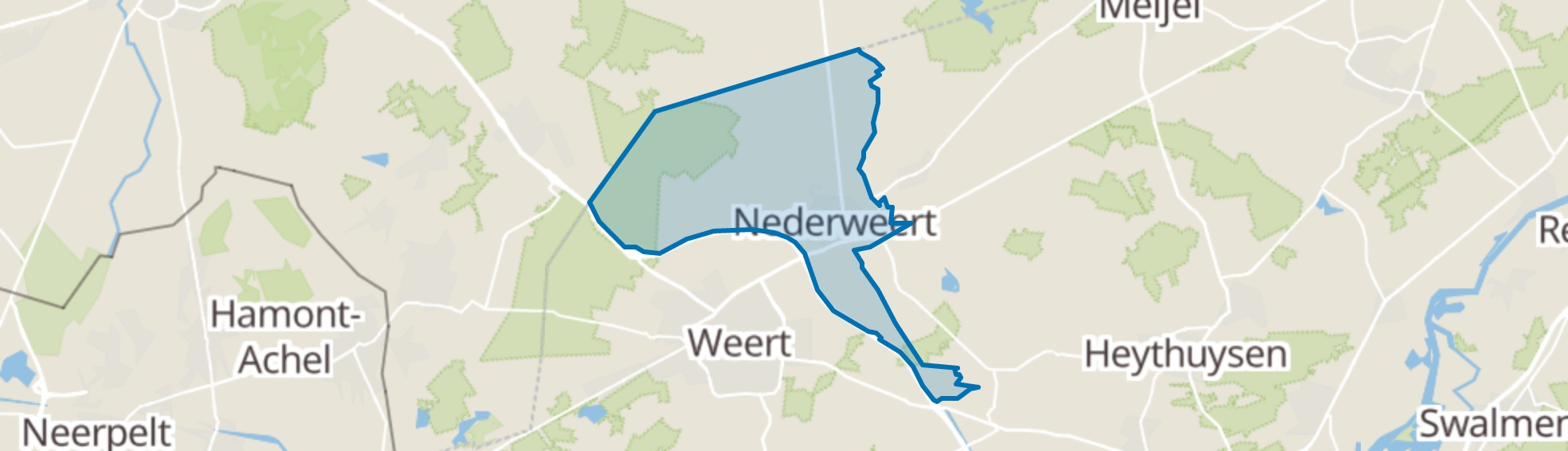 Nederweert map