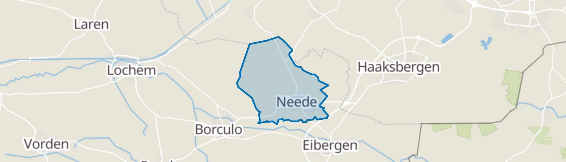 Neede map