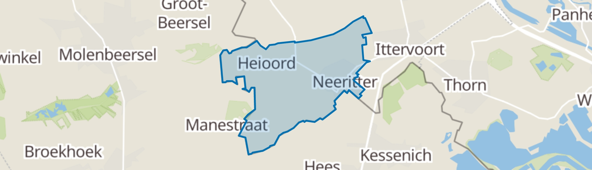 Neeritter map