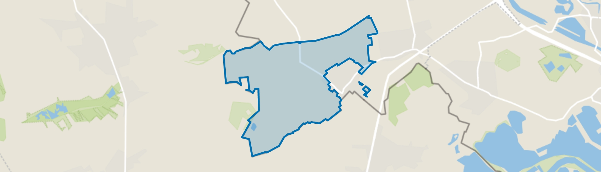 Verspreide huizen Neeritter, Neeritter map