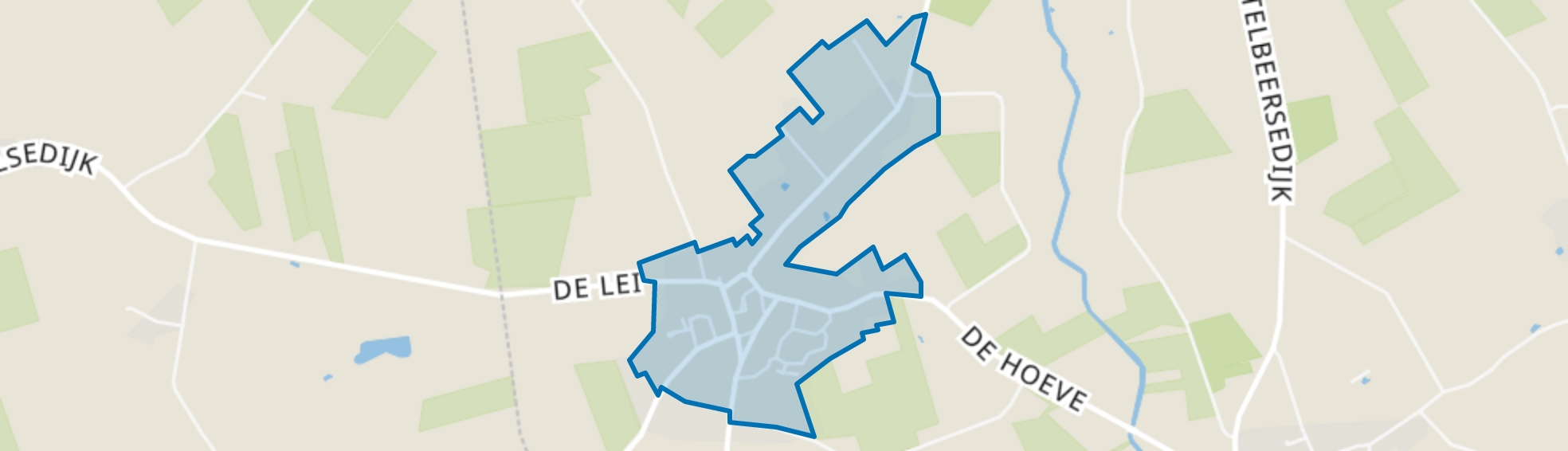Netersel, Netersel map