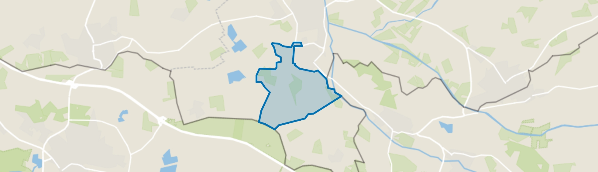 Verspreide huizen Gendringen, Netterden map