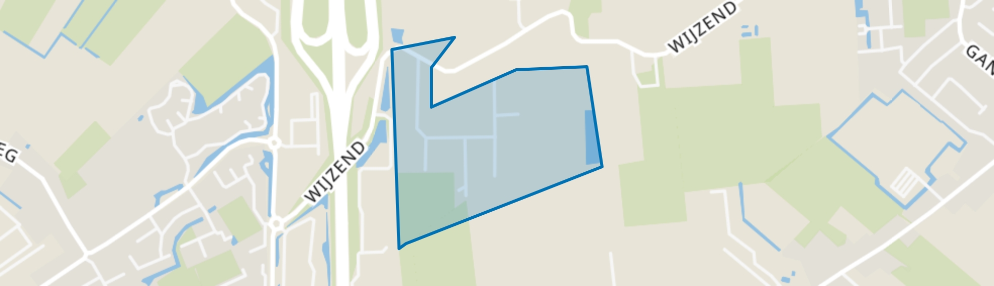 Nibbixwoud Bedrijventerrein, Nibbixwoud map
