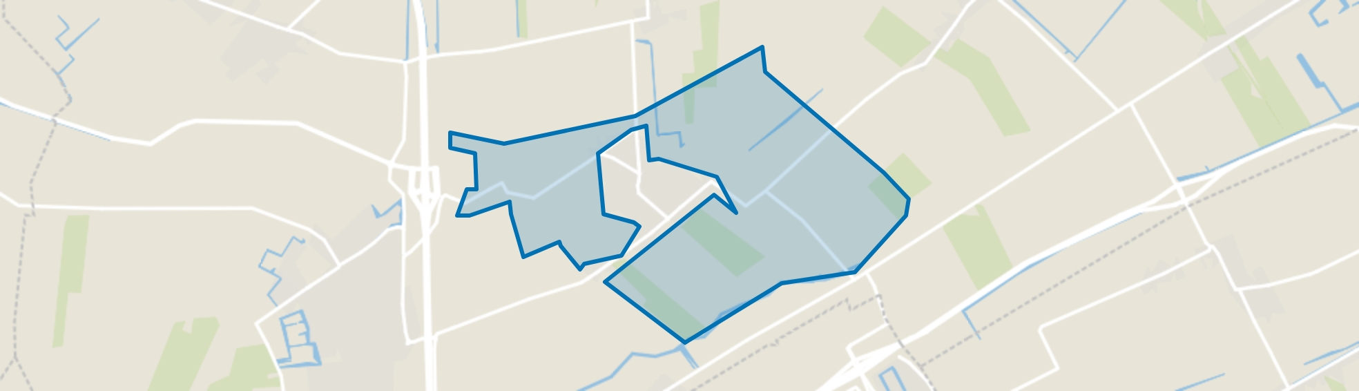 Nibbixwoud Buitengebied, Nibbixwoud map