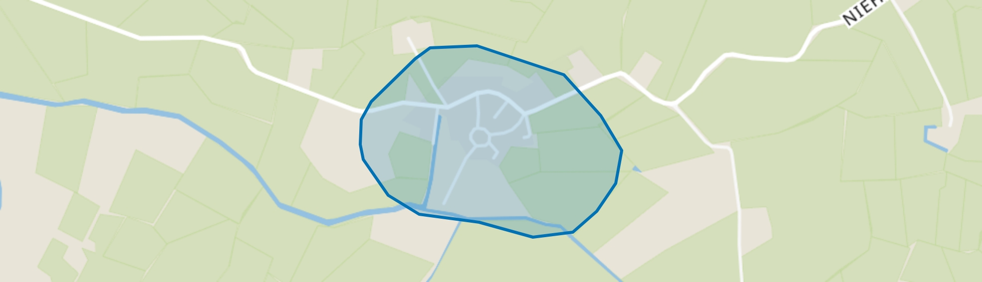 Niehove, Niehove map