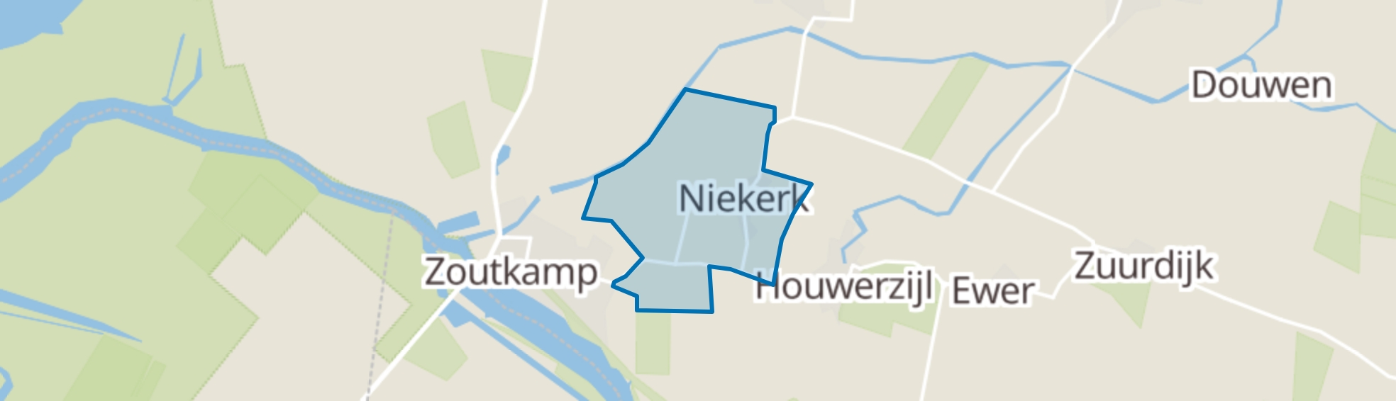 Niekerk (Gem. Het Hogeland) map