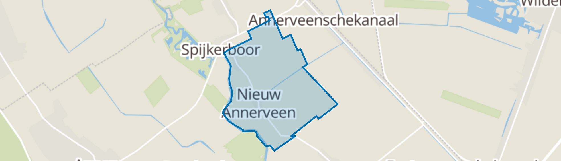 Nieuw Annerveen map